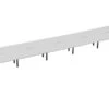 Kestral White 10 Person Double Bench Desk