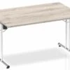 Gladstone Grey Oak Rectangular Folding Table