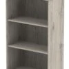 Gladstone Grey Oak 1200 Office Bookcase