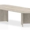 Gladstone Grey Oak 2400 Boardroom Table Panel Leg
