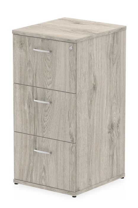 Gladstone Grey Oak 3 Drawer Filing Cabinet 1 Gladstone Grey Oak 3 Drawer Filing Cabinet