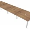 Aura Beam 8 Person Rectangular Bench Desk