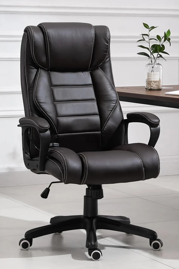 Marino Leather Office Chair 3 Marino Leather Office Chair - Image 3