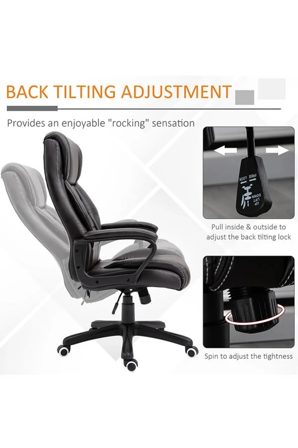 Marino Leather Office Chair 7 Marino Leather Office Chair - Image 7