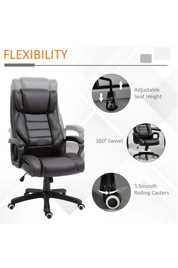 Marino Leather Office Chair 8 Marino Leather Office Chair - Image 8