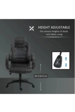 Daytona Gaming Chair -Office Furniture Shop a2 0089 daytona black 5