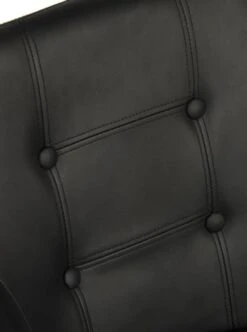 Alesto Reception Chair -Office Furniture Shop alesto leather pu black 3