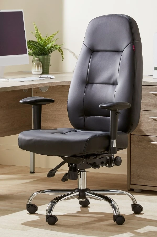 Babylon Leather 24 Hour Operator Chair 1 Babylon Leather 24 Hour Operator Chair