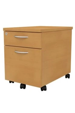Thames Mobile Pedestal Drawers -Office Furniture Shop beech 1