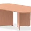 Price Point Beech 1800 Boardroom Table Panel Leg