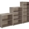 Kestral Grey Oak Bookcase