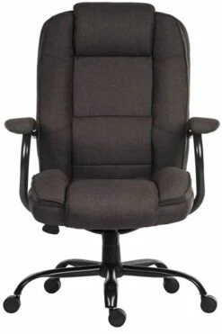 Charon Executive Office Chair -Office Furniture Shop brown fabric