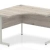 Gladstone Grey Oak Cantilever Corner Desk