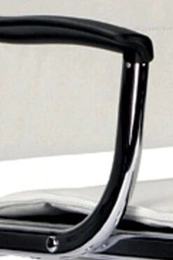 Carbis White Leather Visitor Chair 5 Carbis White Leather Visitor Chair -Office Furniture Shop carbis 1