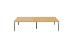 Kestral 4 Person Double Bench Desk 10 Kestral 4 Person Double Bench Desk -Office Furniture Shop cb1280cosvbe4p front