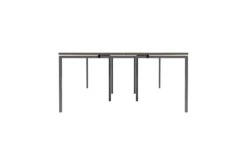 Kestral Grey Oak 6 Person Double Bench Desk -Office Furniture Shop cb1280cosvgo6p side