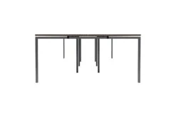 Kestral Grey Oak 8 Person Double Bench Desk -Office Furniture Shop cb1280cosvgo8p side