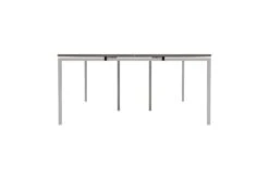 Kestral Grey Oak 4 Person Double Bench Desk -Office Furniture Shop cb1280cowhgo4p side