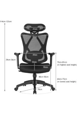 Chatham Ergonomic Mesh Office Chair -Office Furniture Shop chatham 5