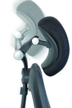 Cobham Luxury Mesh Back Office Chair -Office Furniture Shop cobhamly mesh black 3