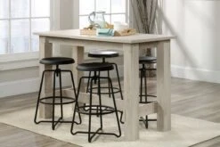 Counter Height Work Bench -Office Furniture Shop counter heigh work bench chalked chestnut 2