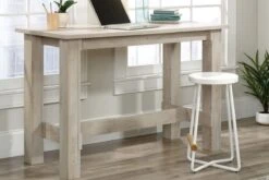 Counter Height Work Bench -Office Furniture Shop counter heigh work bench chalked chestnut 3