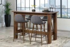 Counter Height Work Bench -Office Furniture Shop counter heigh work bench grand walnut 2