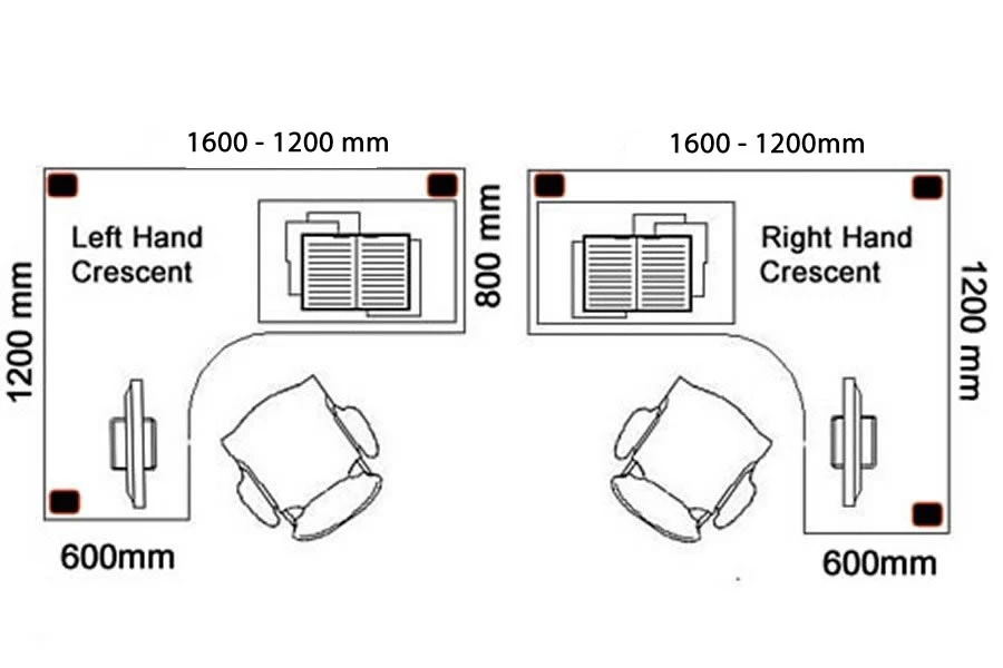 Kestral White Panel Desk And Pedestal 5 Kestral White Panel Desk And Pedestal - Image 5