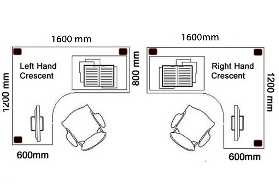 Kestral Cantilever Corner Workstation 5 Kestral Cantilever Corner Workstation - Image 5