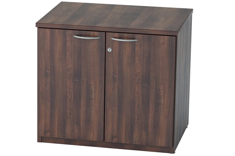 Harmony Walnut Desk High Cupboard 1 Harmony Walnut Desk High Cupboard