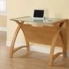 Curve Laptop Computer Desk