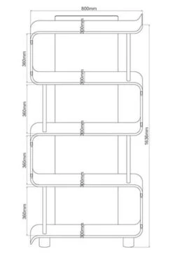 Curved Bookcase -Office Furniture Shop curved bookcase