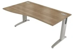 Domino Wave Cantilever Desk
