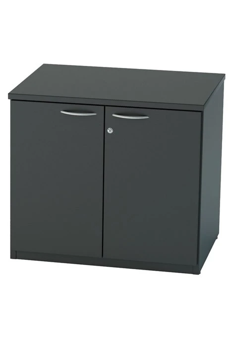 Nene Black Desk High Cupboard 1 Nene Black Desk High Cupboard