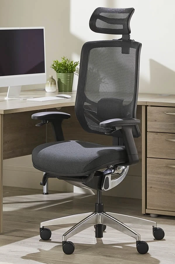 Ergo Click Fabric Seat With Headrest 1 Ergo Click Fabric Seat With Headrest