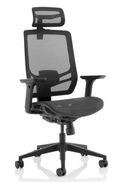 Ergo Twist Mesh With Headrest 24 Ergo Twist Mesh With Headrest -Office Furniture Shop ergo twist 1 2