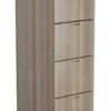Kestral Grey Oak 4 Drawer Filing Cabinet