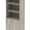 Gladstone Grey Oak Open Shelf Cupboard