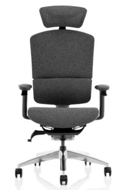 Ergo Click Plus Fabric Office Chair -Office Furniture Shop grey fabrimesh 2
