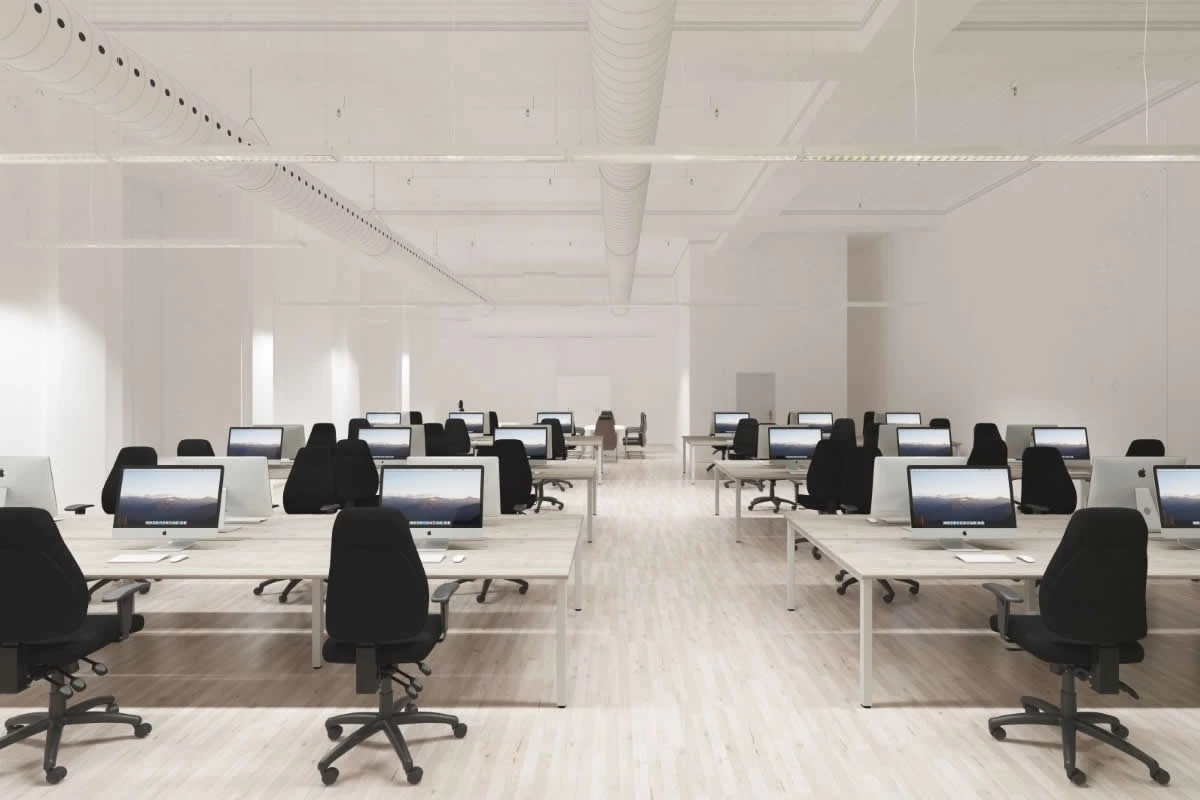 Gladstone Grey Oak Semi-circle Table 1600 Box Frame Leg 4 Gladstone Grey Oak Semi-circle Table 1600 Box Frame Leg - Image 4