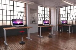 Nova Height Adjustable Desk 11 Nova Height Adjustable Desk -Office Furniture Shop ha walnut