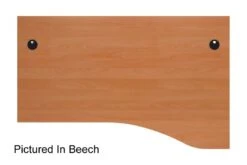 Kestral Panel Corner Workstation -Office Furniture Shop hawk wave desk beech 5