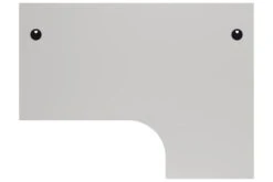 Kestral White Corner Desk And Pedestal -Office Furniture Shop hawk white crescent top