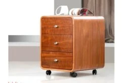 Curve Pedestal 14 Curve Pedestal -Office Furniture Shop helsinki 3 drawer ped walnut 2