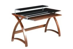 Curve Computer Desk -Office Furniture Shop helsinki computer desk walnut