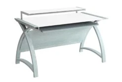 Curve Computer Desk -Office Furniture Shop helsinki computer desk1300mm grey 1