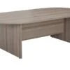 Kestral Grey Oak D End Boardroom Table