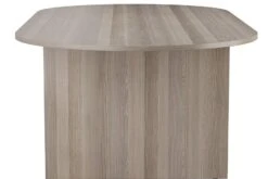 Kestral Grey Oak D End Boardroom Table -Office Furniture Shop image 3 1