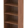 Nova Walnut 1600mm Office Bookcase