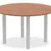 Nova Walnut 1200mm Round Meeting Table